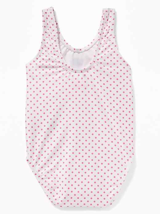 View large product image 2 of 2. Disney&#169 Minnie Mouse Swimsuit for Toddler Girls