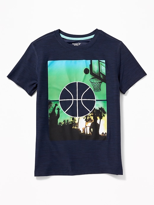 View large product image 1 of 3. Graphic Breathe ON Go-Dry Tee for Boys