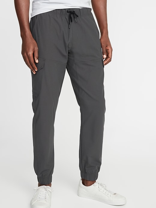 Old Navy Go-Dry Cargo Tech Joggers for Men. 1