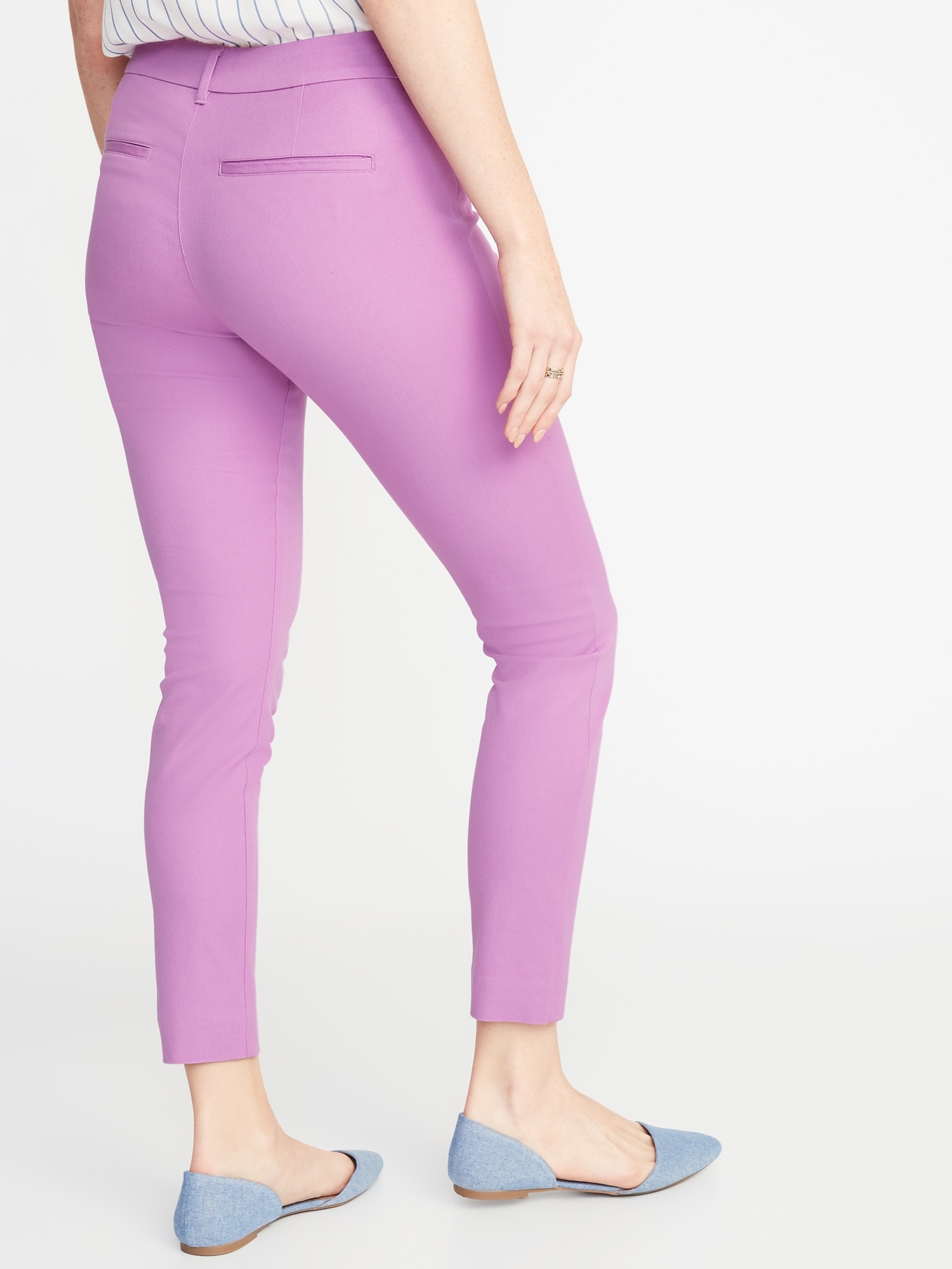 Mid-Rise Pixie Ankle Pants for Women, Old Navy