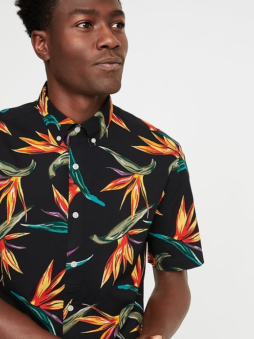 Image number 4 showing, Slim-Fit Built-In Flex Printed Everyday Shirt