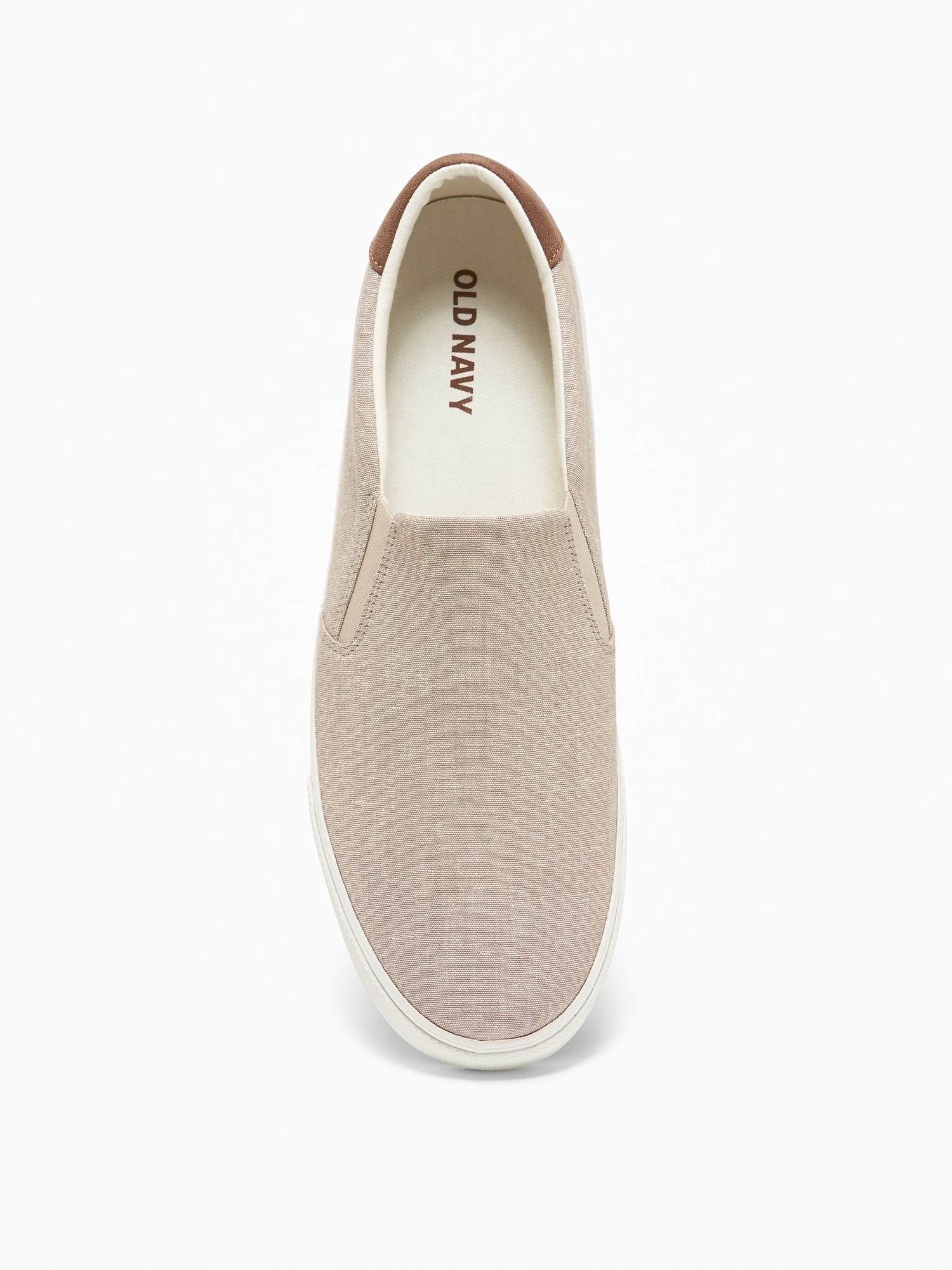 Mixed-Fabric Slip-Ons for Men | Old Navy