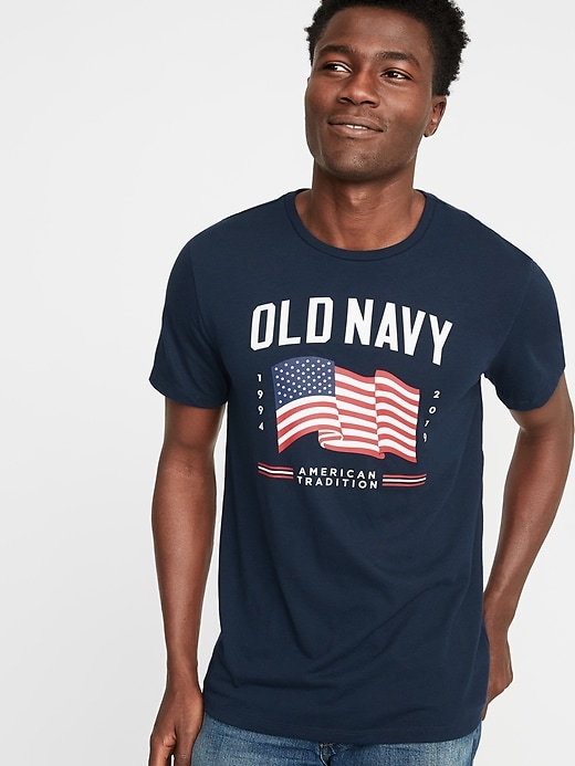 Image number 1 showing, 2019 Flag Graphic Tee