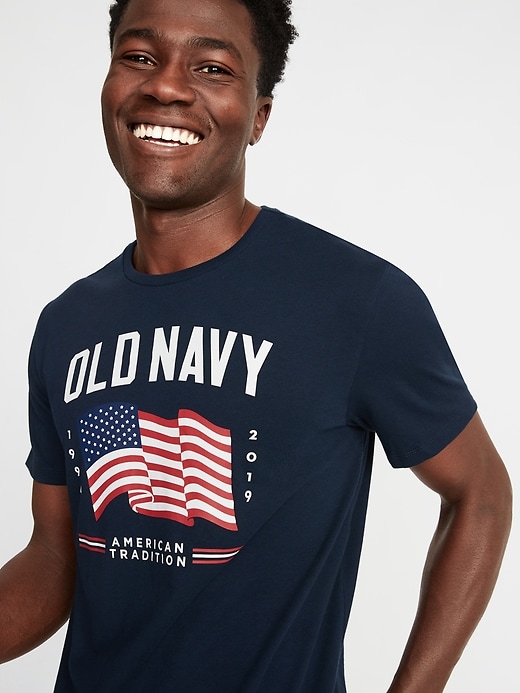 Image number 4 showing, 2019 Flag Graphic Tee
