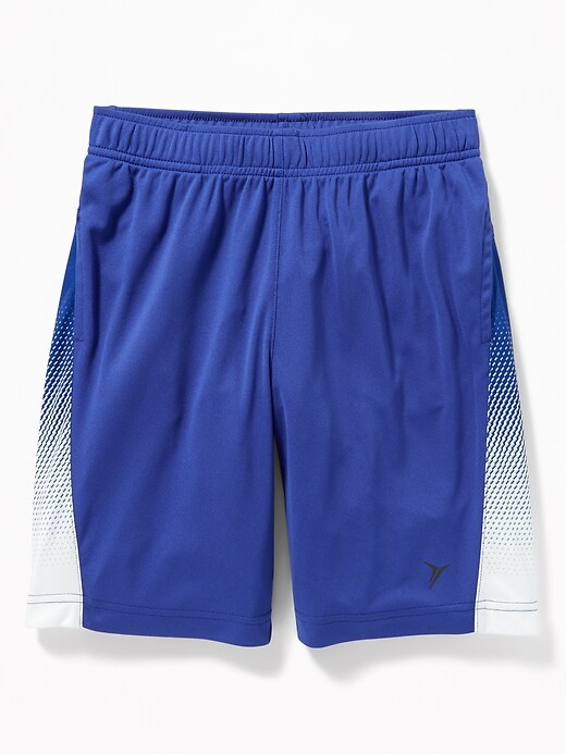 View large product image 1 of 1. Go-Dry Cool Gradient-Print Shorts for Boys
