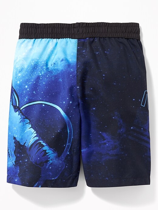 View large product image 2 of 2. Licensed Pop-Culture Swim Trunks for Boys