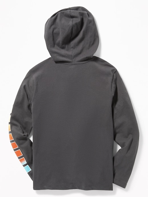 View large product image 2 of 3. Graphic Softest Tee Hoodie for Boys