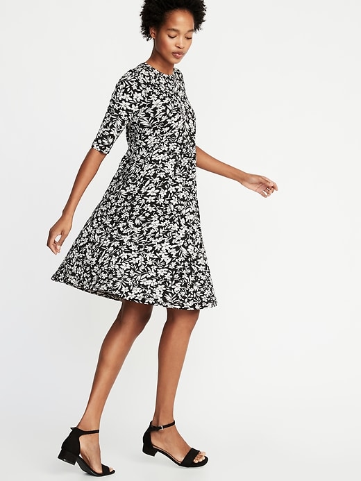 Image number 4 showing, Jersey Swing Dress for Women