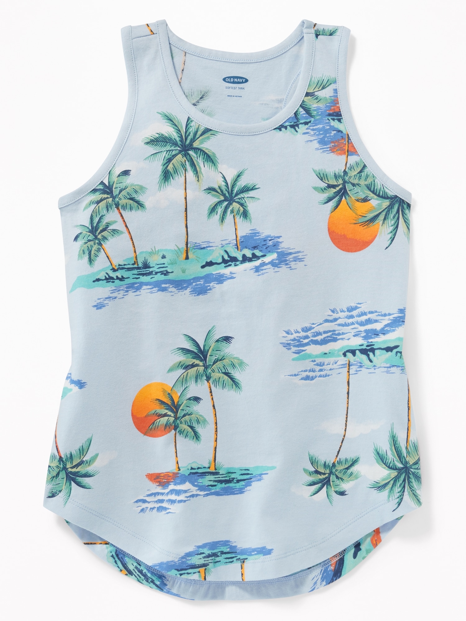 Printed Softest Tank for Girls | Old Navy