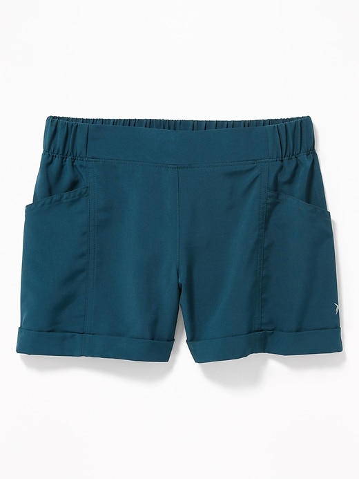 View large product image 1 of 3. Go-Dry Cool All-Day Performance Shorts For Girls