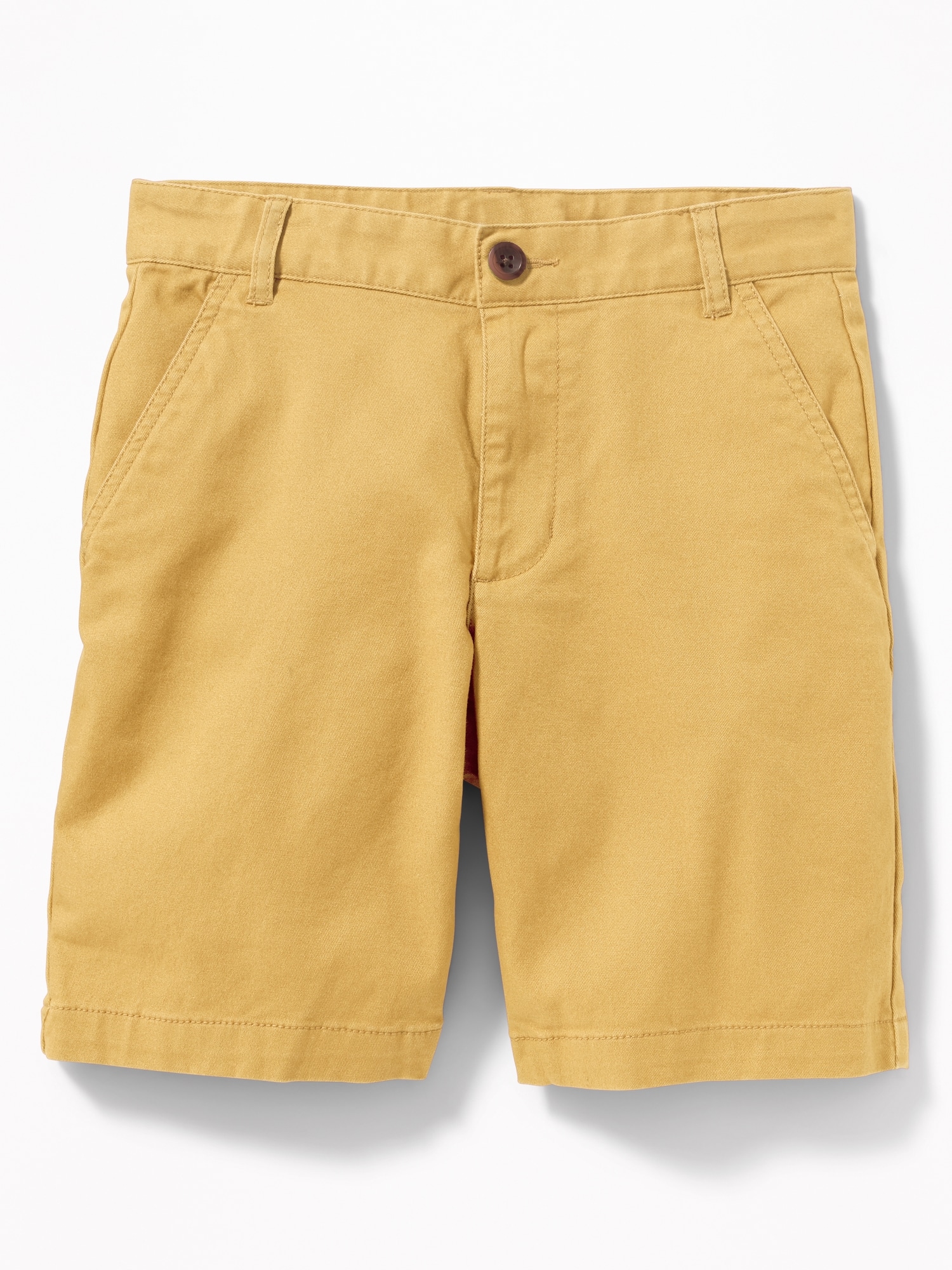 Straight Built-In Flex Twill Shorts for Boys | Old Navy