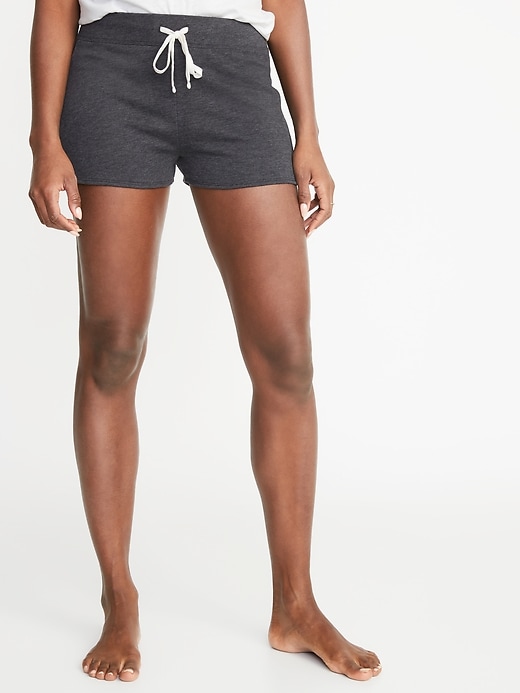 View large product image 1 of 1. French Terry Shorts for Women - 2-inch inseam