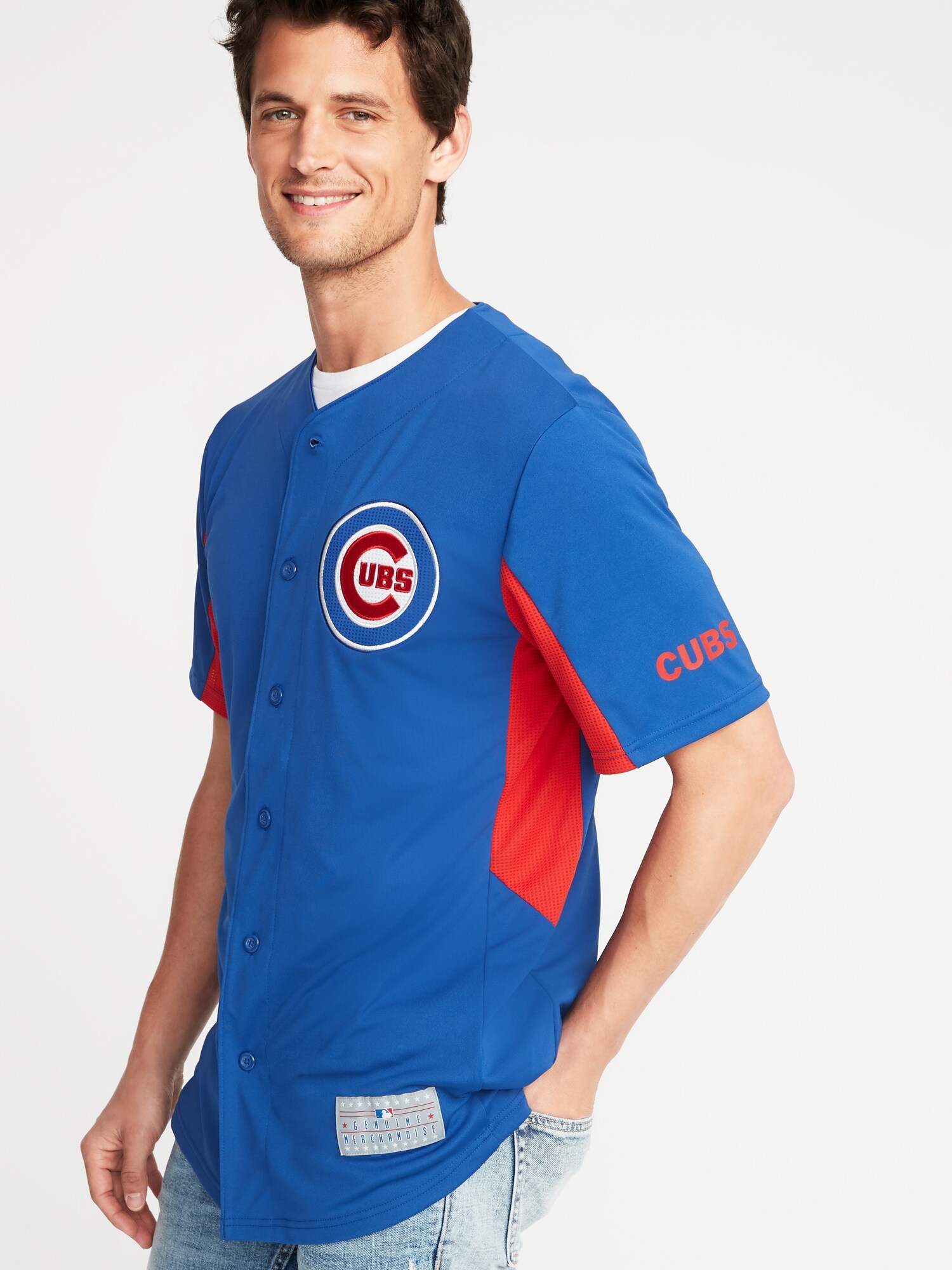MLB® TeamGraphic MoistureWicking Jersey for Men Old Navy