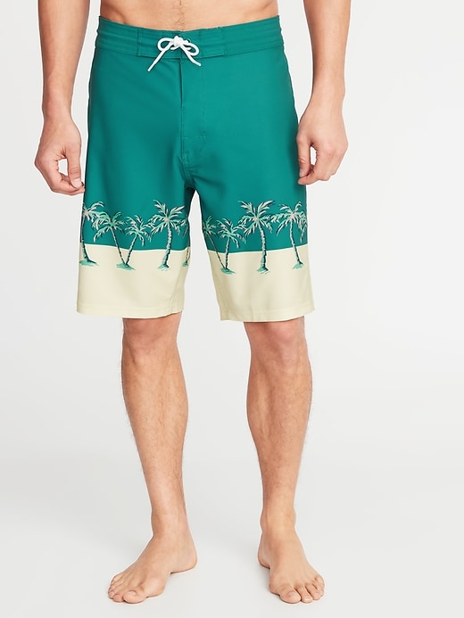 View large product image 1 of 1. Built-In Flex Board Shorts -10-inch inseam