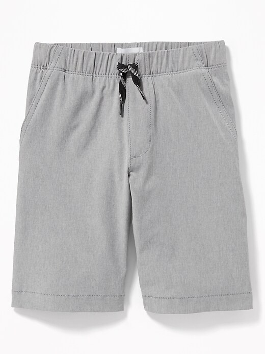 View large product image 1 of 3. Dry-Quick Built-In Flex Jogger Shorts For Boys
