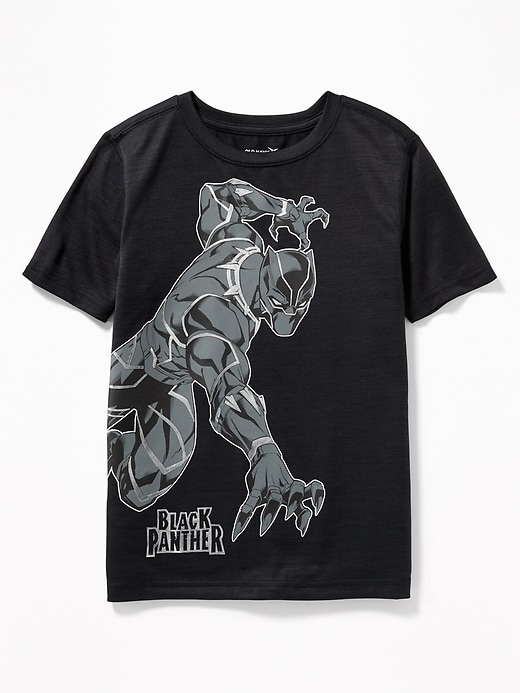 View large product image 1 of 3. Marvel&#153 Black Panther Graphic Go-Dry Tee for Boys
