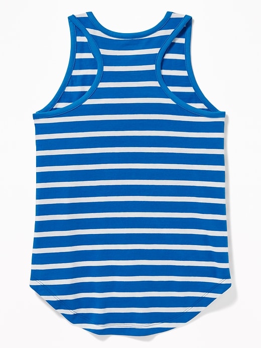 View large product image 2 of 2. Striped Softest Tank for Girls