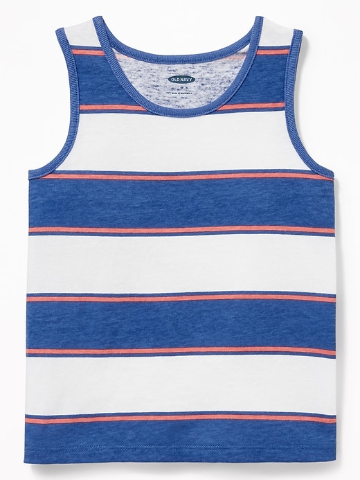 View large product image 1 of 2. Striped Jersey Tank for Toddler & Baby