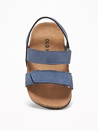 View large product image 4 of 4. Secure-Close Strap Sandals for Baby