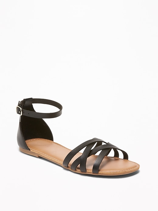 Strappy Ankle-Strap Sandals for Women | Old Navy