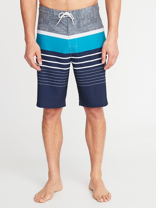 View large product image 1 of 2. Built-In Flex Board Shorts - 10-inch inseam