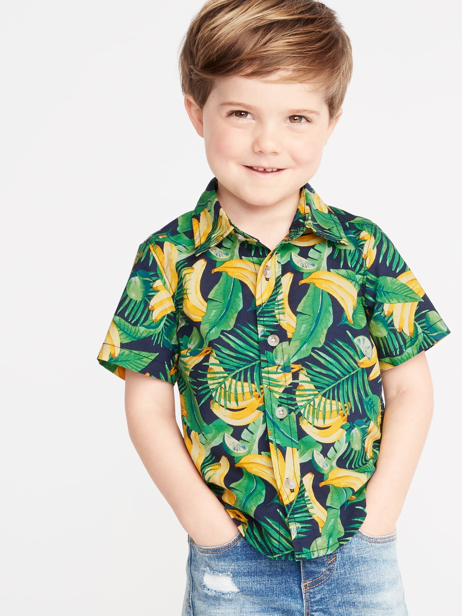 toddler boy banana shirt