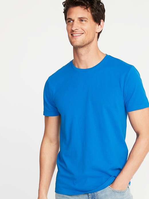 View large product image 1 of 1. Soft-Washed Crew-Neck T-Shirt