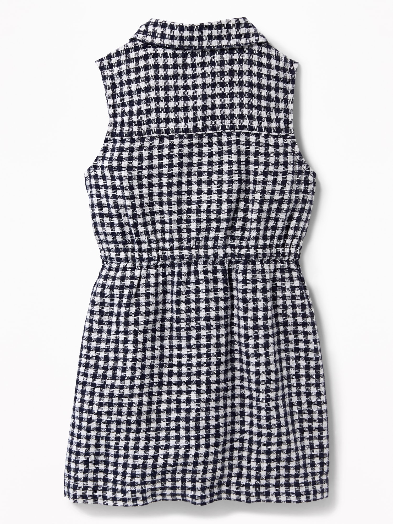 Sleeveless Gingham Shirt Dress for Toddler Girls Old Navy