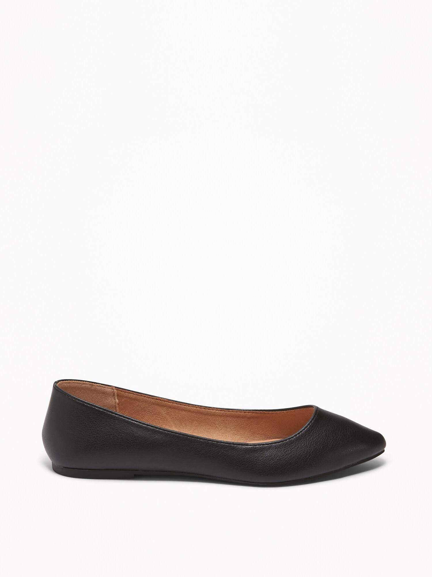 Faux-Leather Pointy Ballet Flats for Women | Old Navy