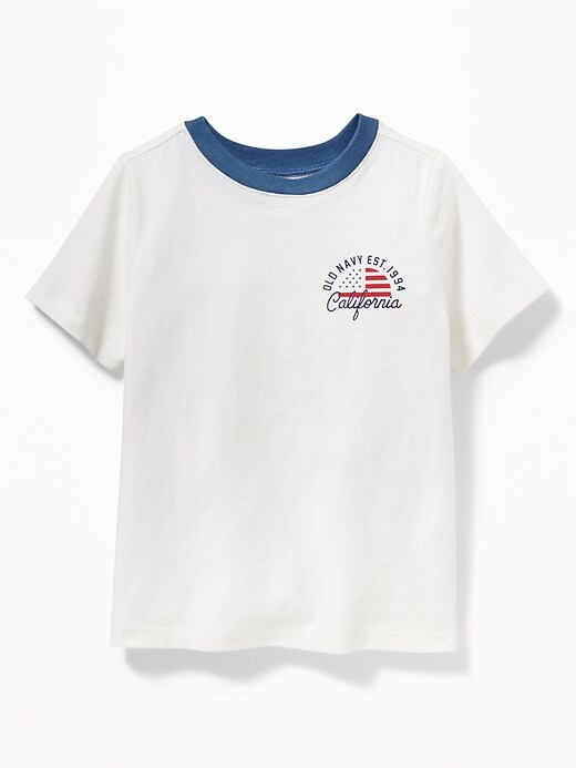 Logo-Graphic Crew-Neck Tee for Toddler Boys | Old Navy