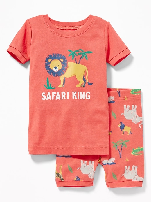 View large product image 1 of 1. "Safari King" Sleep Set For Toddler Boys & Baby