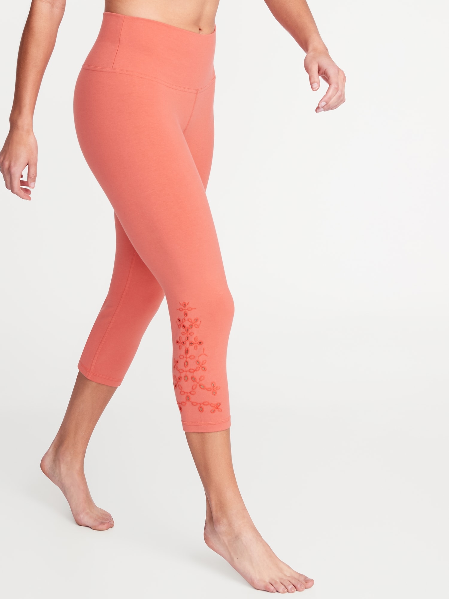 High-Waisted Balance Yoga Crops For Women