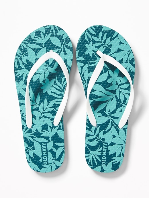 View large product image 1 of 1. Printed Flip-Flops for Girls