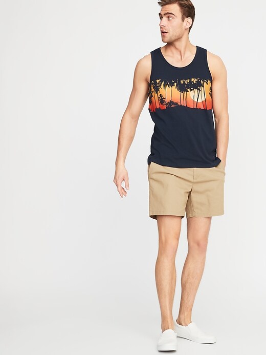 Image number 3 showing, Graphic Soft-Washed Tank