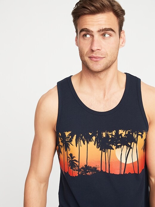 Image number 4 showing, Graphic Soft-Washed Tank