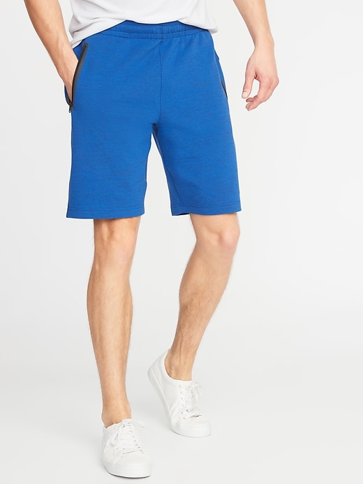 View large product image 1 of 2. Dynamic Fleece Jogger Shorts - 9-inch inseam