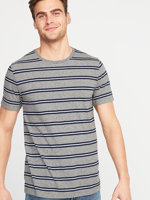 Image number 4 showing, Striped Soft-Washed Tee