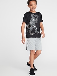View large product image 3 of 3. Marvel&#153 Black Panther Graphic Go-Dry Tee for Boys
