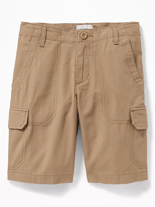 View large product image 1 of 3. Straight Ripstop Cargo Shorts For Boys
