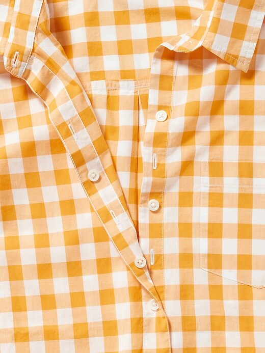 Image number 6 showing, Patterned No-Peek Plus-Size Classic Shirt