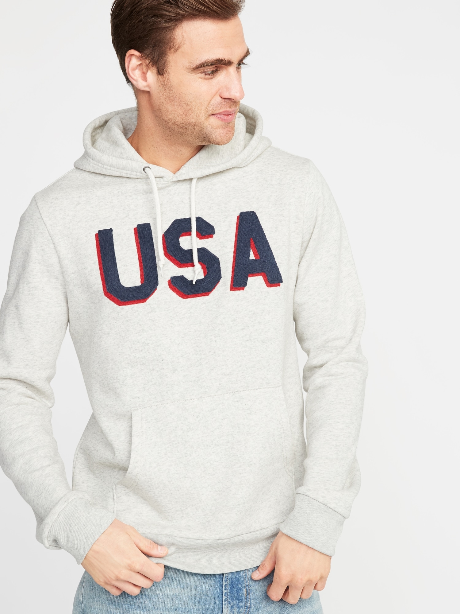 Graphic Pullover Hoodie for Men | Old Navy