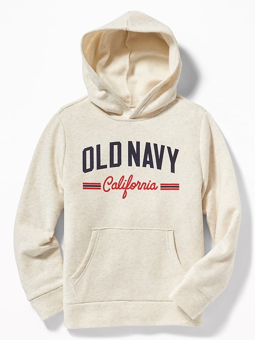 View large product image 1 of 1. Logo-Graphic Pullover Hoodie For Boys
