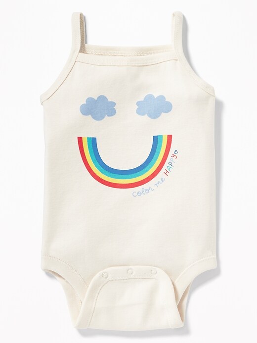 View large product image 1 of 1. Graphic Tank Bodysuit for Baby