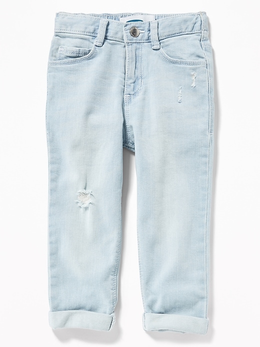 View large product image 1 of 1. Boyfriend Jeans for Toddler Girls