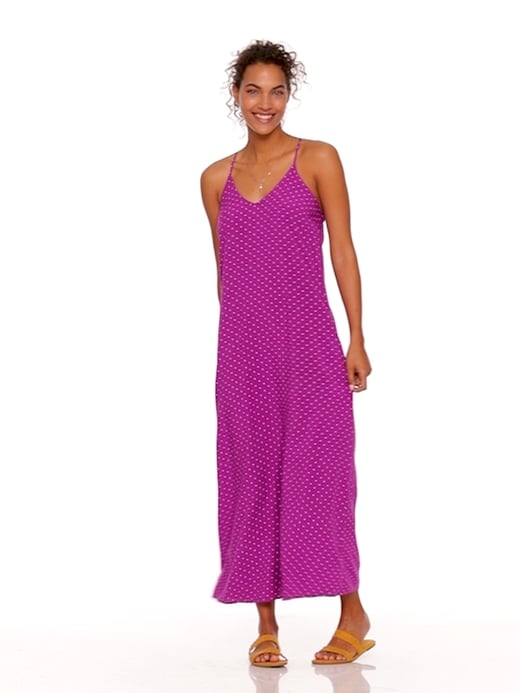 V-Neck Maxi Shift Dress for Women | Old Navy