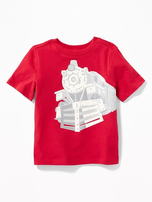 View large product image 1 of 1. Graphic Crew-Neck Tee for Toddler & Baby