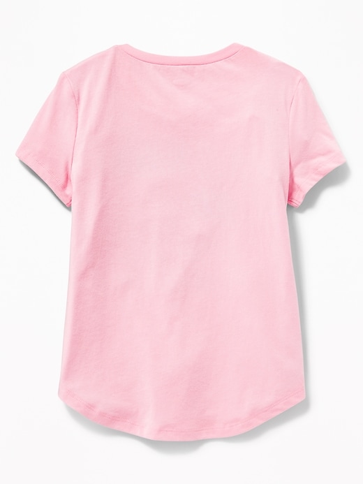 View large product image 2 of 3. 2019 Flag Graphic Tee for Girls