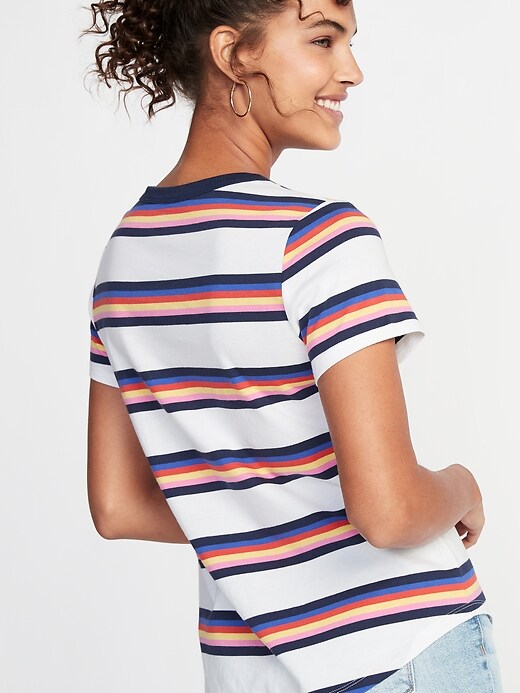 Image number 2 showing, EveryWear Striped Tee for Women
