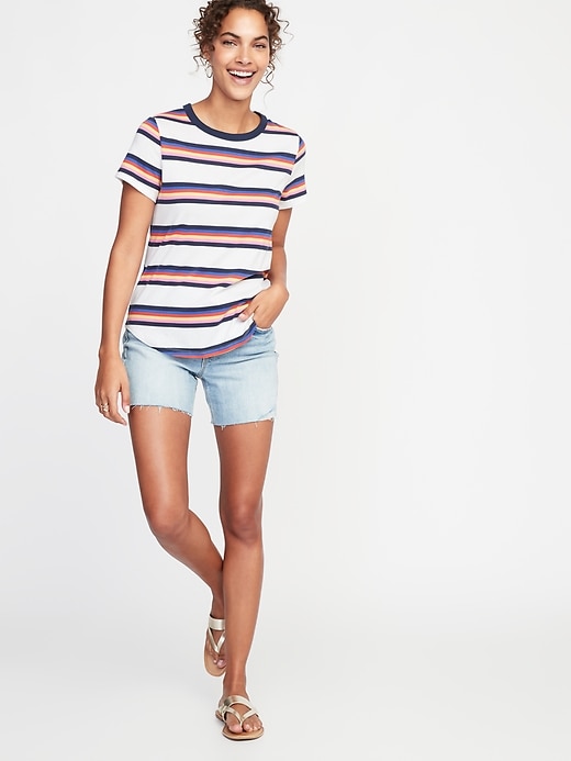 Image number 3 showing, EveryWear Striped Tee for Women