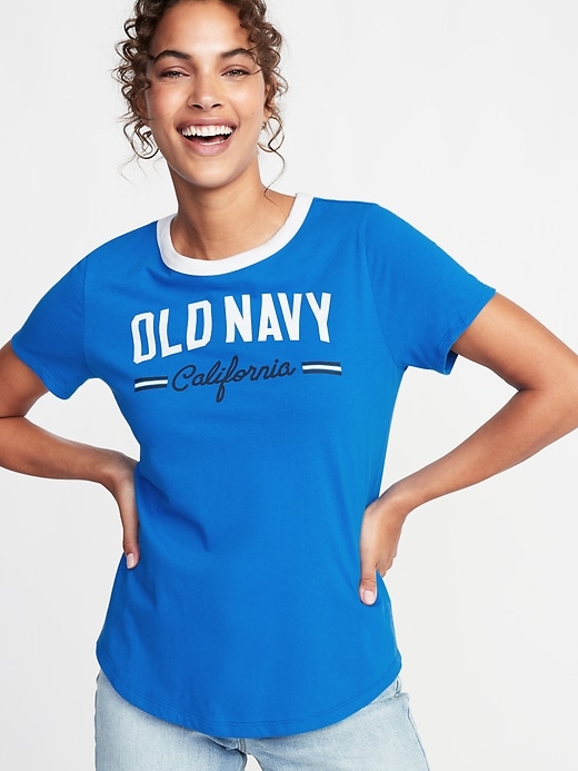 EveryWear Logo-Graphic Tee for Women | Old Navy
